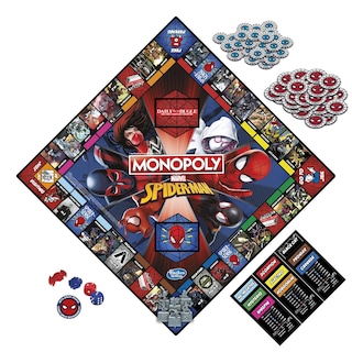 Foto 3 | Juego De Mesa Hasbro Gaming Monopoly Spider-man 8+ Years - Venta Internacional.