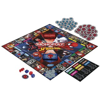 Foto 4 | Juego De Mesa Hasbro Gaming Monopoly Spider-man 8+ Years - Venta Internacional.