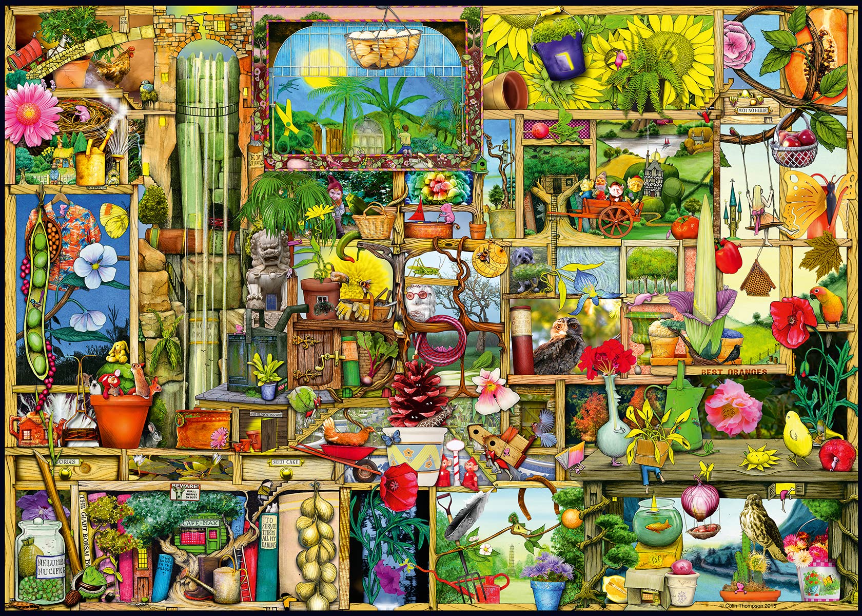 Foto 3 pulgar | Rompecabezas Ravensburger Colin Thompson, 2 X 1000 Piezas - Venta Internacional.
