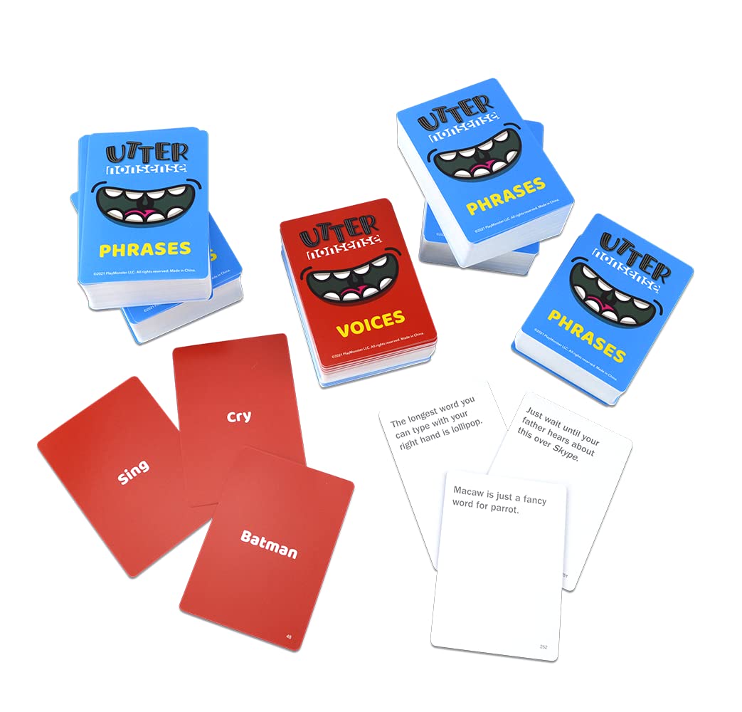 Foto 3 | Juego Playmonster Utter Nonsense Voices Accents Family Fun - Venta Internacional.