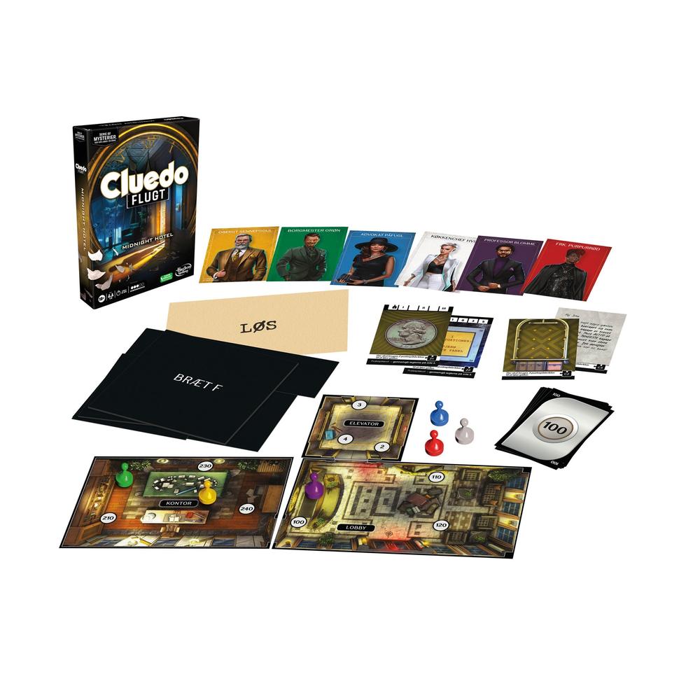 Hasbro Gaming: Clue Escape El Hotel De Medianoche