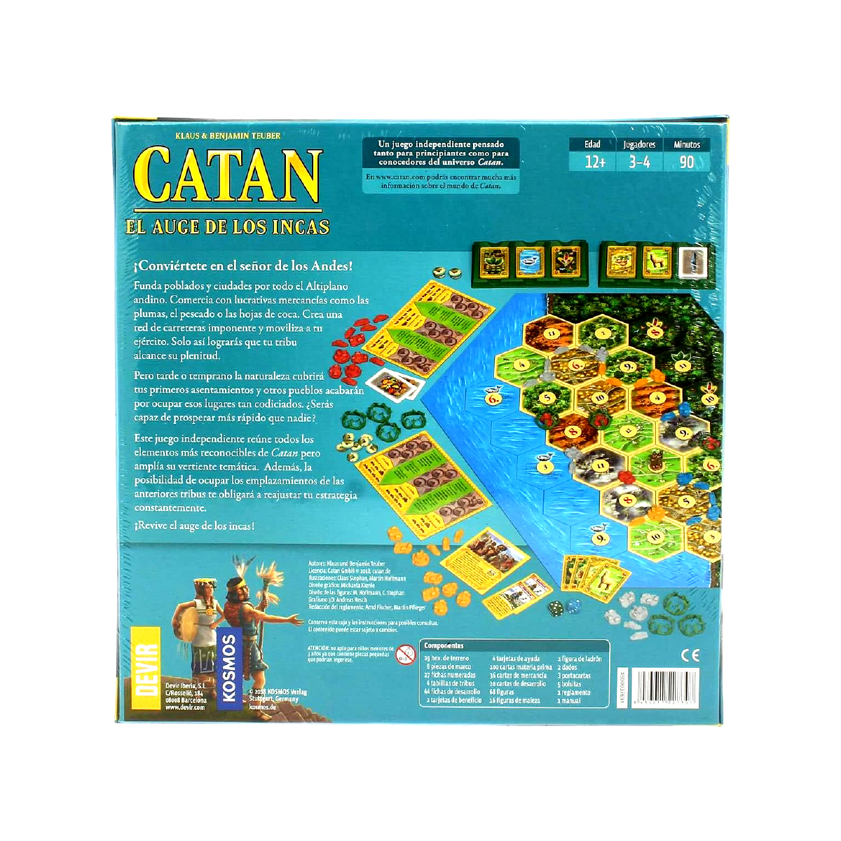 Foto 5 pulgar | Catan El Auge De Los Incas