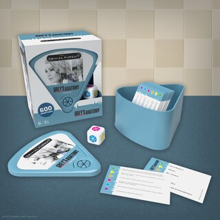 Foto 3 | Juego de Preguntas y Respuestas USApoly Trivial Pursuit Grey's Anatomy con 600 Preguntas - Venta Internacional