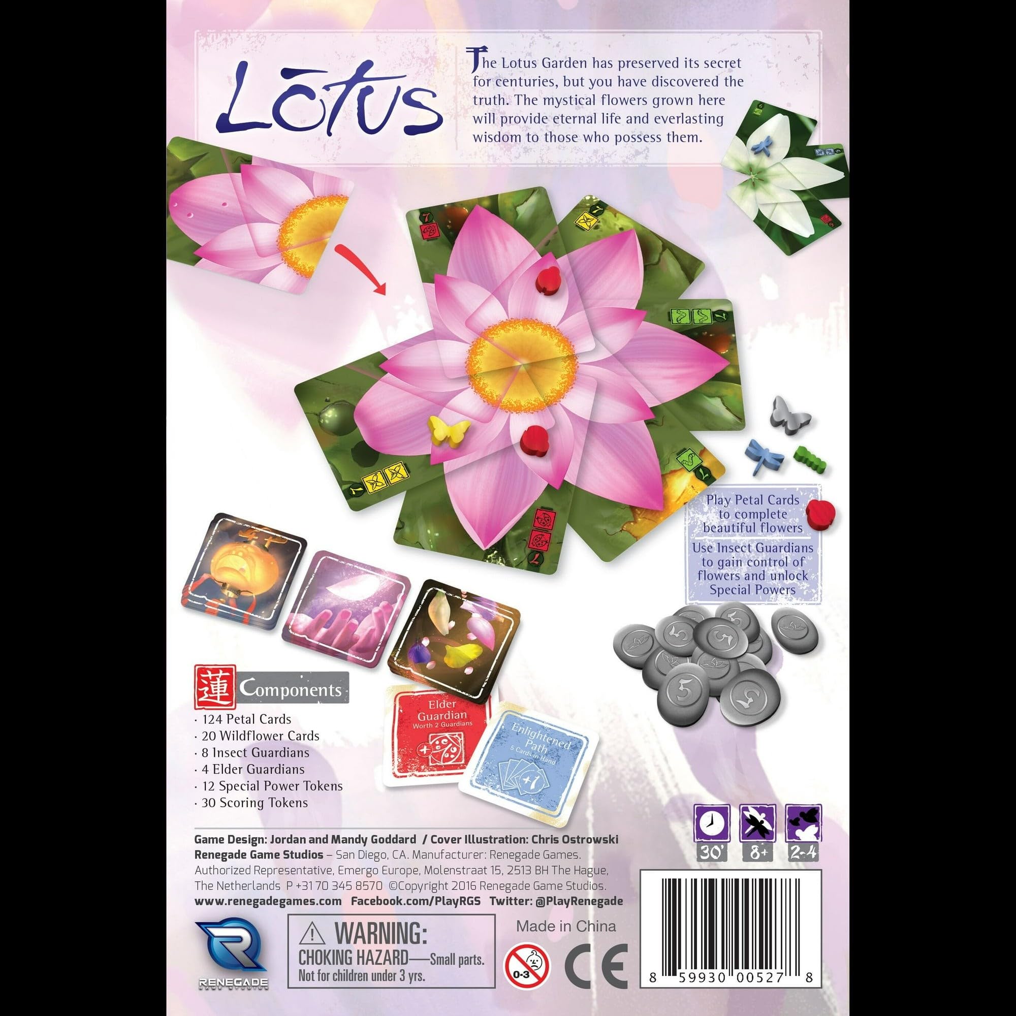 Foto 4 pulgar | Juego de Mesa Renegade Game Studios Lotus para Mayores De 8 Años - Venta Internacional