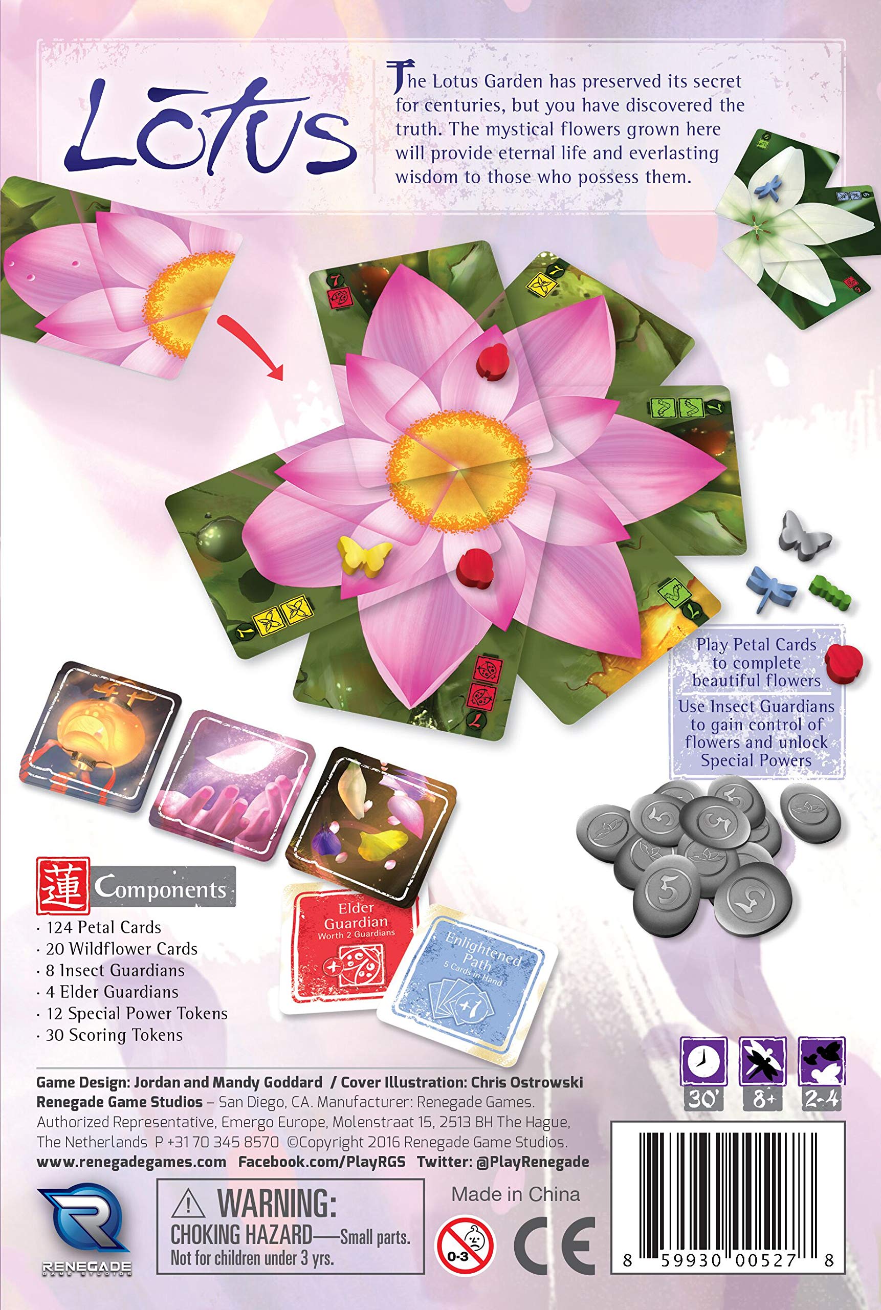 Foto 8 pulgar | Juego de Mesa Renegade Game Studios Lotus para Mayores De 8 Años - Venta Internacional