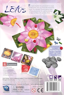 Foto 7 | Juego de Mesa Renegade Game Studios Lotus para Mayores De 8 Años - Venta Internacional