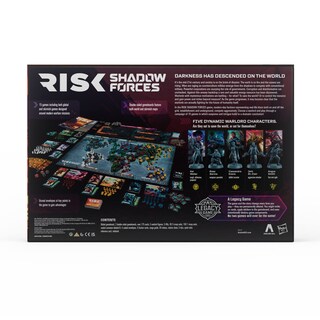 Foto 2 | Juego De Mesa De Estrategia Hasbro Gaming Risk Shadow Forces - Venta Internacional.