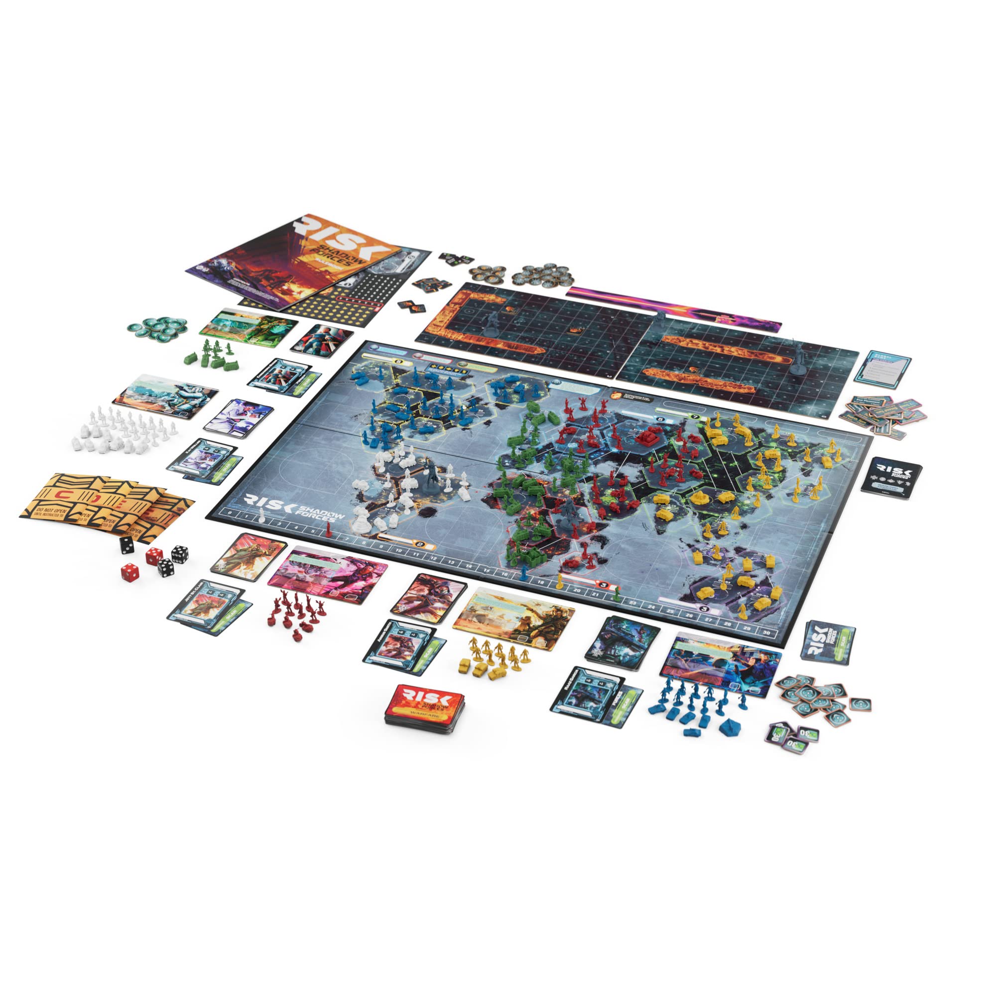 Foto 4 pulgar | Juego De Mesa De Estrategia Hasbro Gaming Risk Shadow Forces - Venta Internacional.