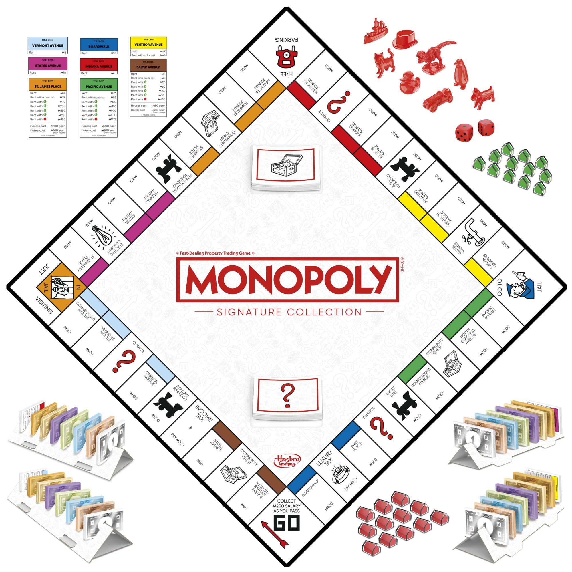 Foto 3 pulgar | Juego De Mesa Familiar Monopoly Signature Collection Para 2  - Venta Internacional.