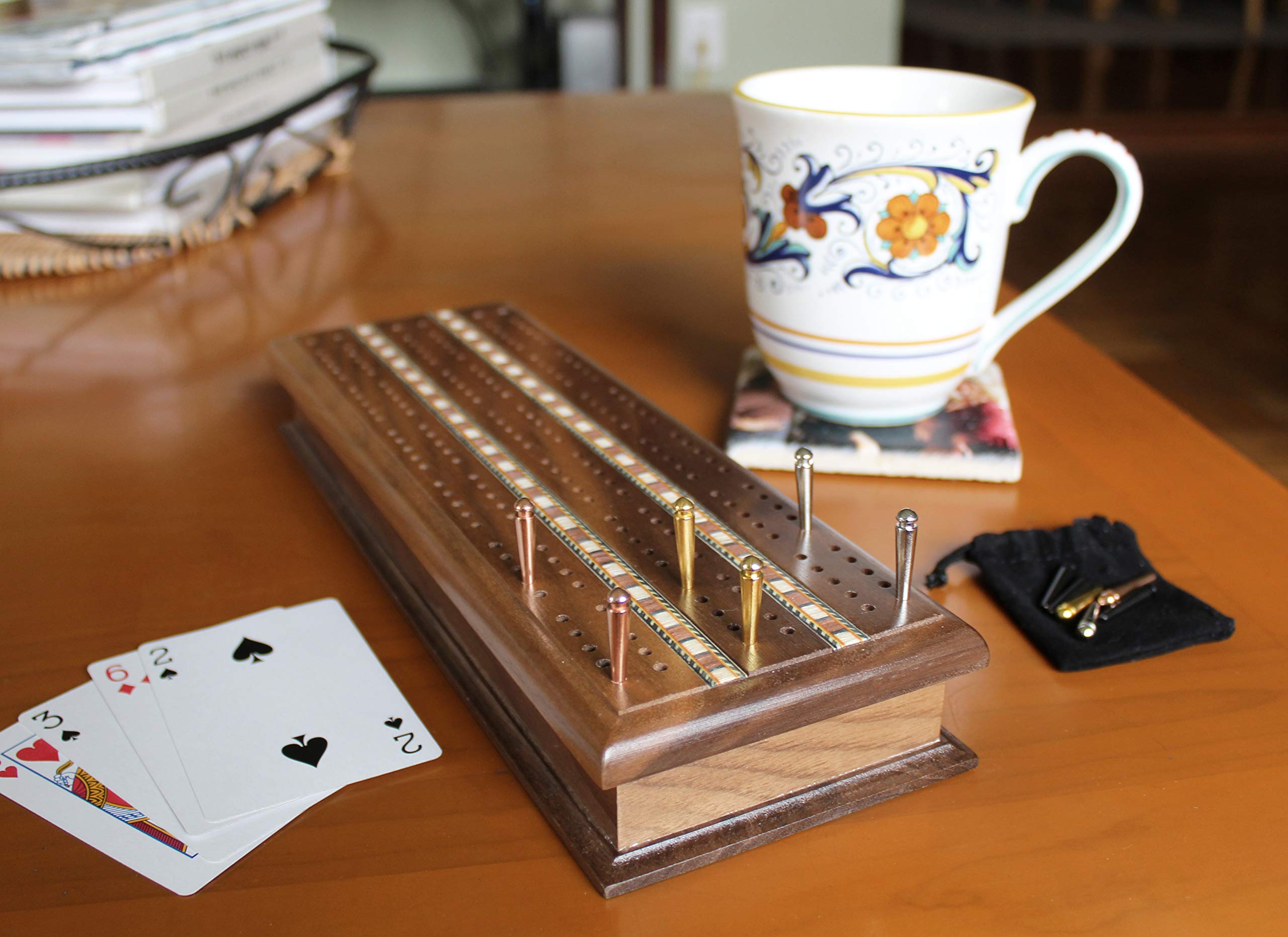 Foto 5 pulgar | Juego De 12 Pinzas Para Tablero De Cribbage, De Metal, Fáciles De Agarrar, De We Games - Venta Internacional.