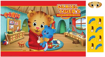 Foto 1 | Juego De Fiesta Amscan Daniel Tiger's Neighborhood Con Pegatinas - Venta Internacional.