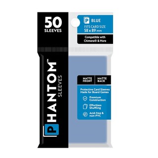Foto 1 | Fundas Para Cartas Capstone Games Phantom Blue, 58 X 89 Mm, 50 Unidades - Venta Internacional.