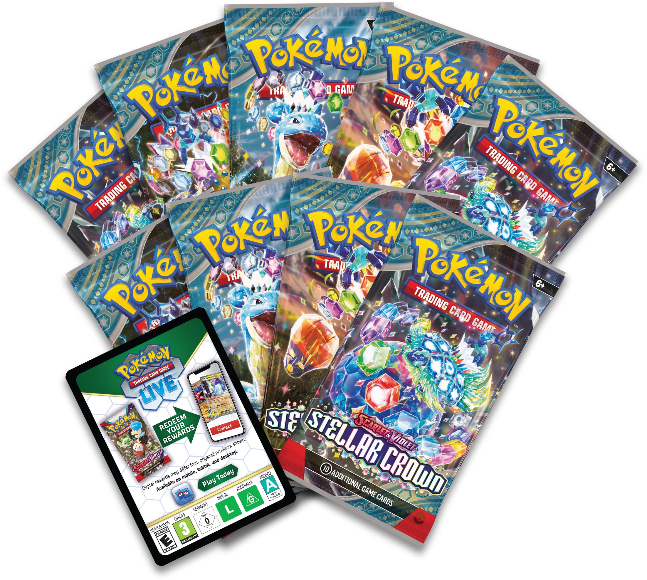 Foto 6 pulgar | Juego De Cartas Coleccionables Pokémon Scarlet & Violet Elite Trainer Box - Venta Internacional.