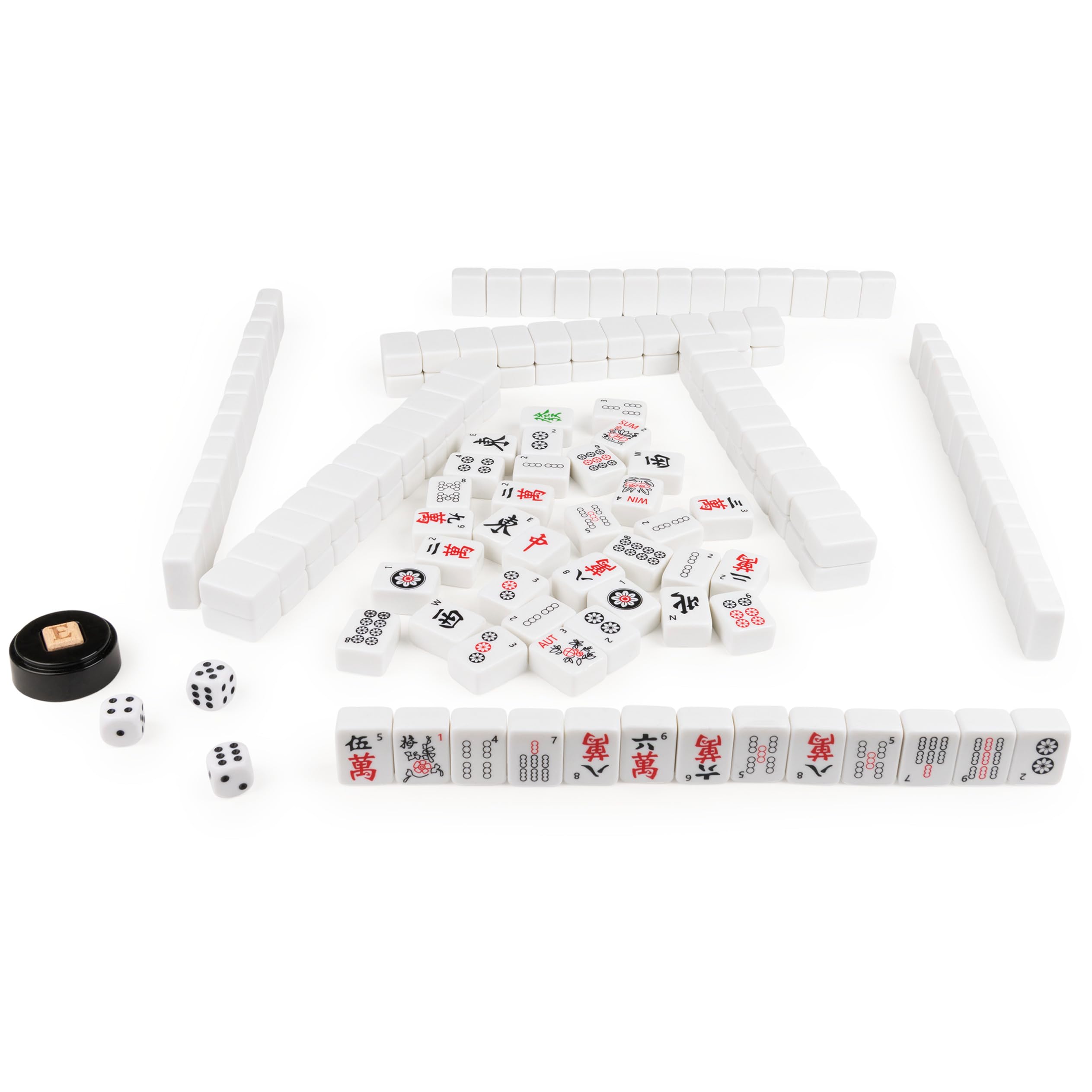 Foto 3 pulgar | Juego Clásico De Estrategia Mah Jong Spin Master Para Mayores De 8 Años - Venta Internacional.
