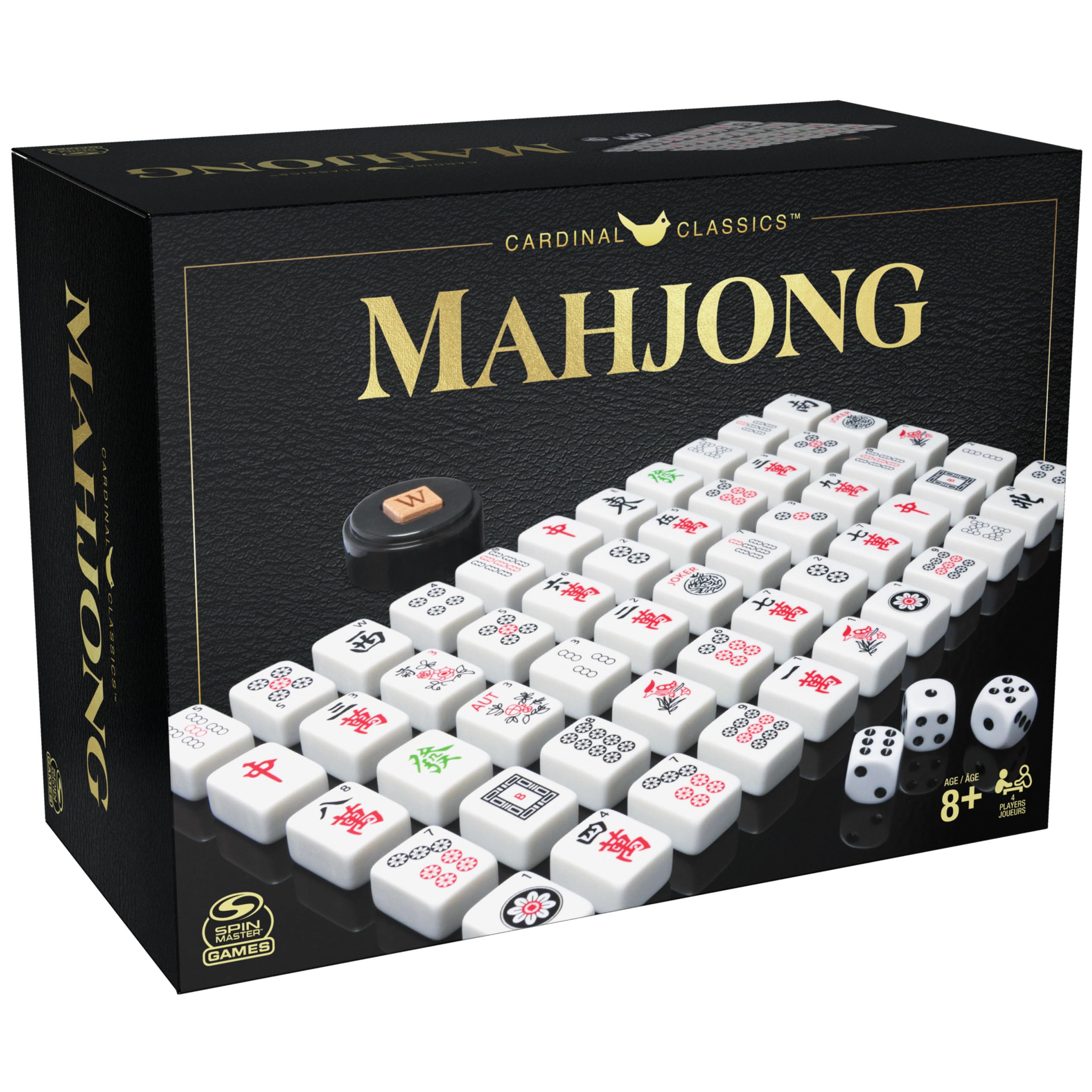 Foto 8 pulgar | Juego Clásico De Estrategia Mah Jong Spin Master Para Mayores De 8 Años - Venta Internacional.