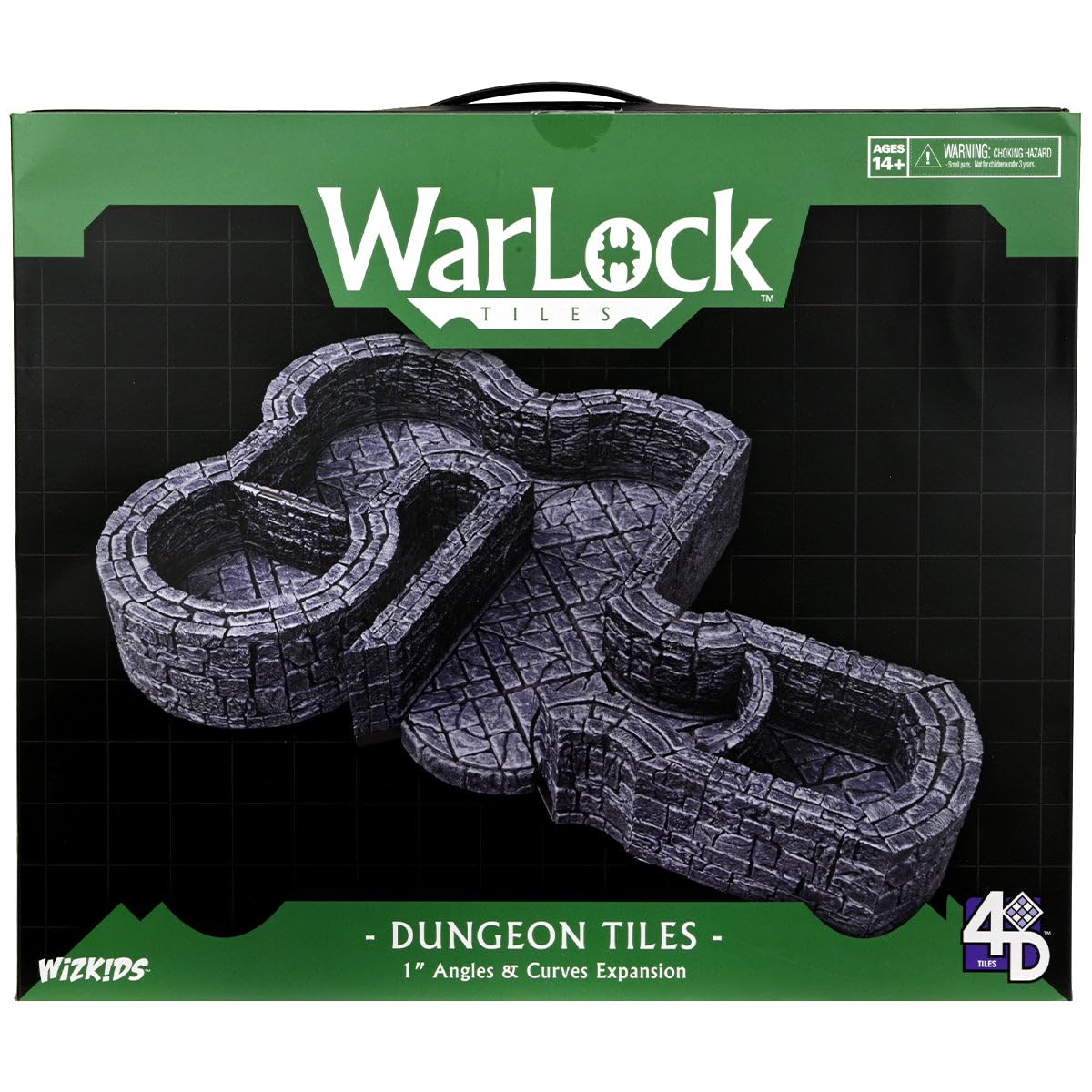 Foto 2 pulgar | Set De Expansión Warlock Tiles Dungeon Angles & Curves - Venta Internacional.