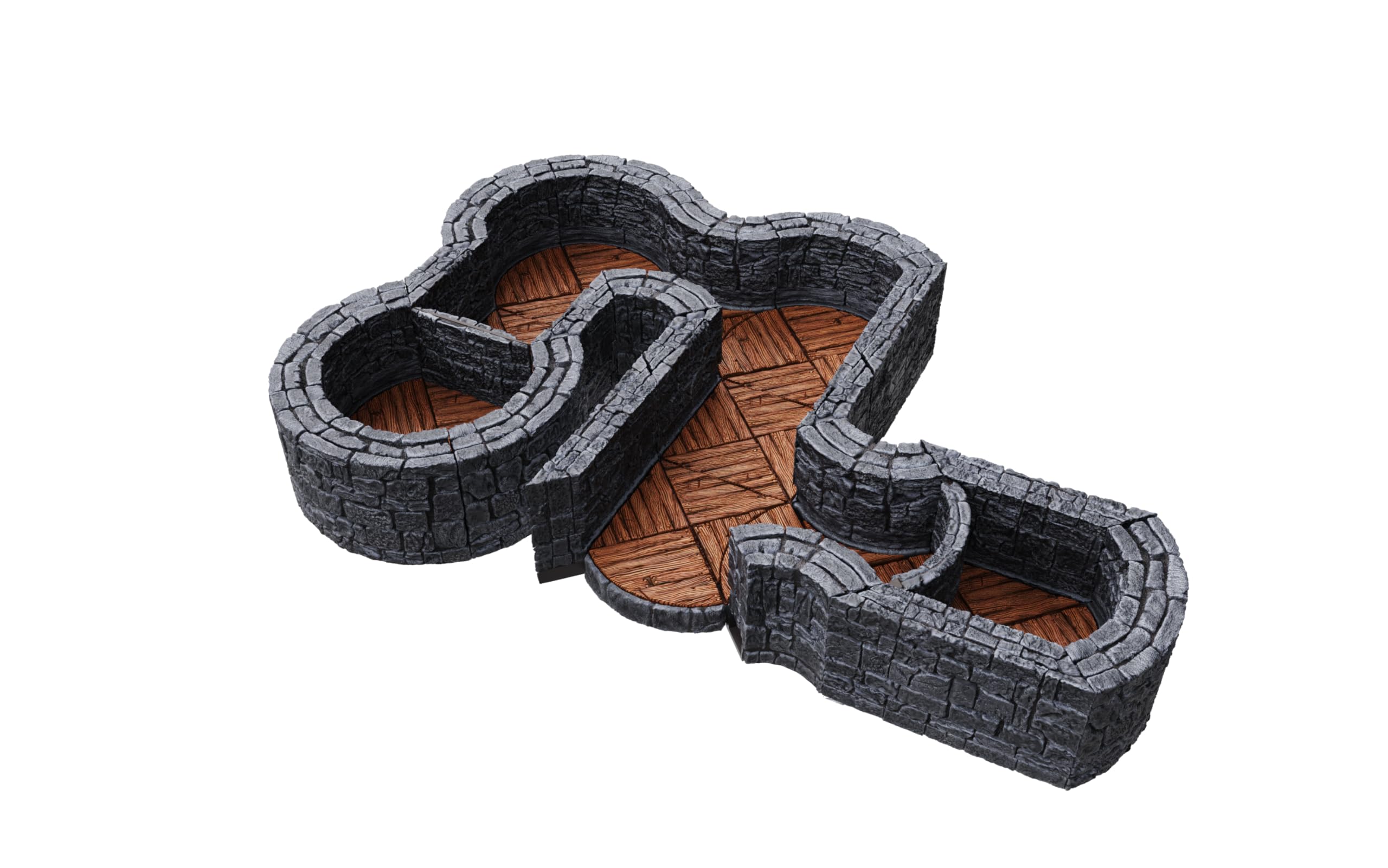 Foto 5 pulgar | Set De Expansión Warlock Tiles Dungeon Angles & Curves - Venta Internacional.