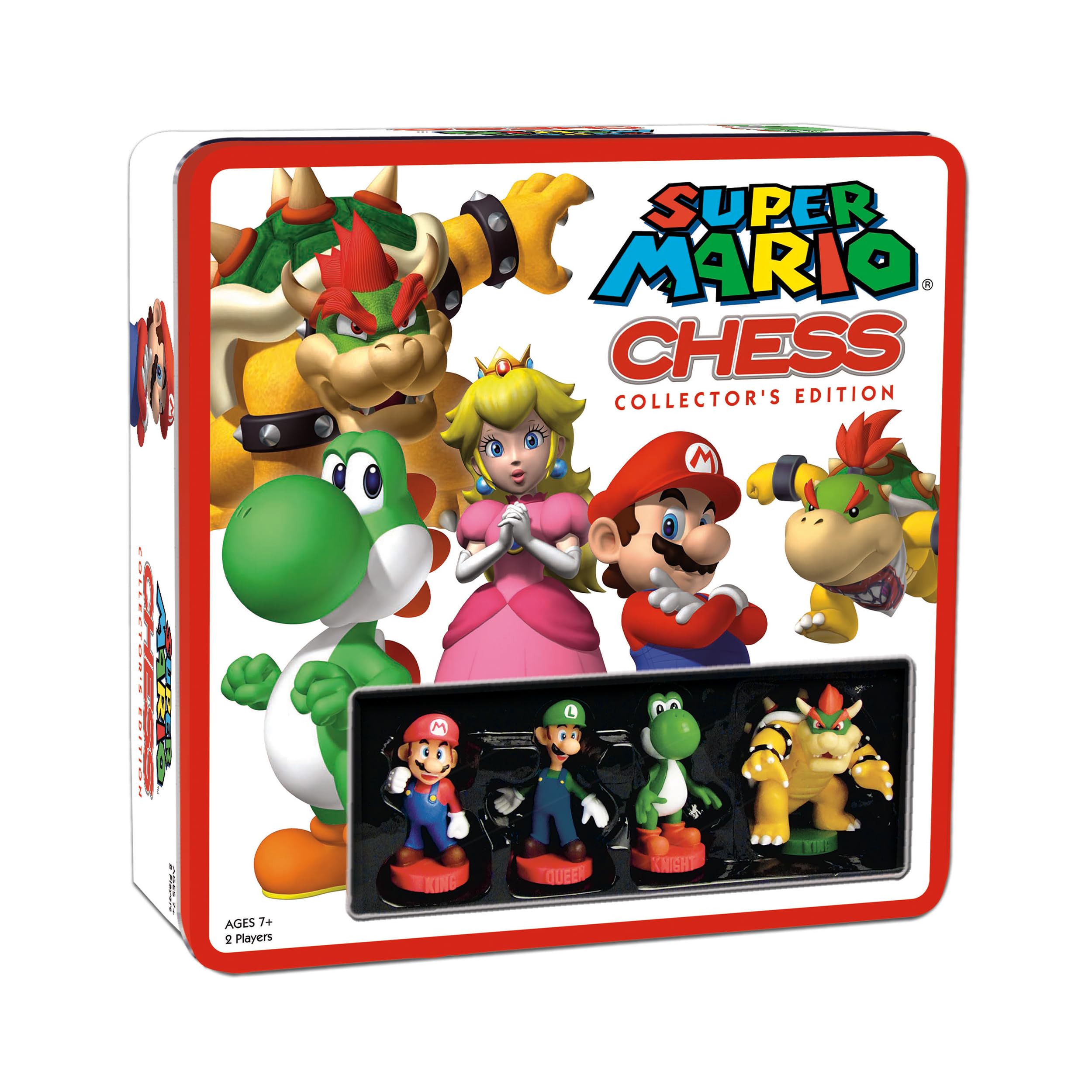 Foto 2 pulgar | Set De Ajedrez Usaopoly Super Mario Con 32 Piezas De Escultura Personalizadas - Venta Internacional.