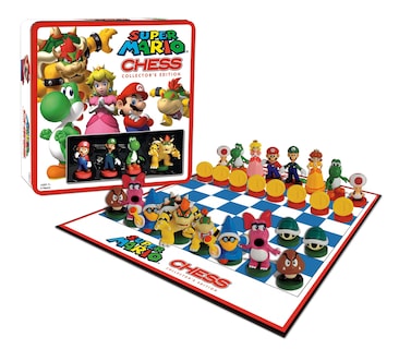 Foto 2 | Set De Ajedrez Usaopoly Super Mario Con 32 Piezas De Escultura Personalizadas - Venta Internacional.