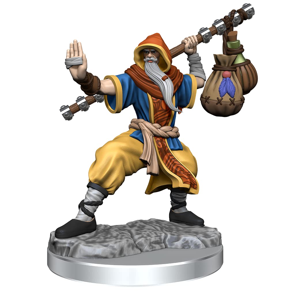 Foto 8 pulgar | Miniatura Masculina De Monje Humano De D&d Frameworks, Sin Pintar - Venta Internacional.