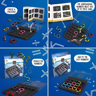 Foto 7 | Juego De Viaje Smartgames Iq Digits Math Deducción De 7 Años O Más - Venta Internacional.