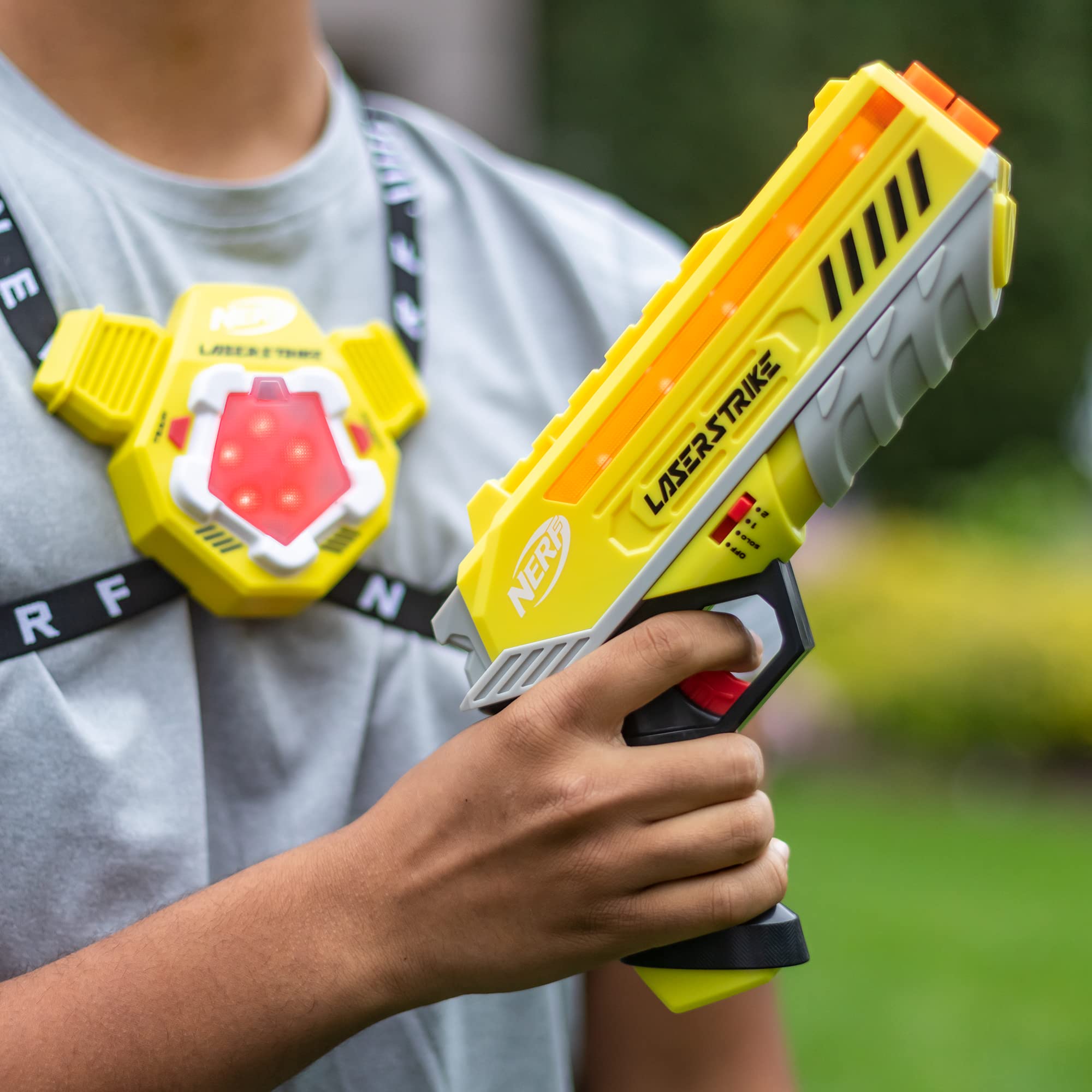 Foto 6 pulgar | Paquete De Etiquetas Nerf Para 4 Jugadores Para Interiores Y - Venta Internacional.