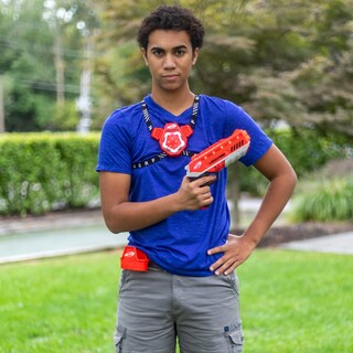 Foto 7 | Paquete De Etiquetas Nerf Para 4 Jugadores Para Interiores Y - Venta Internacional.