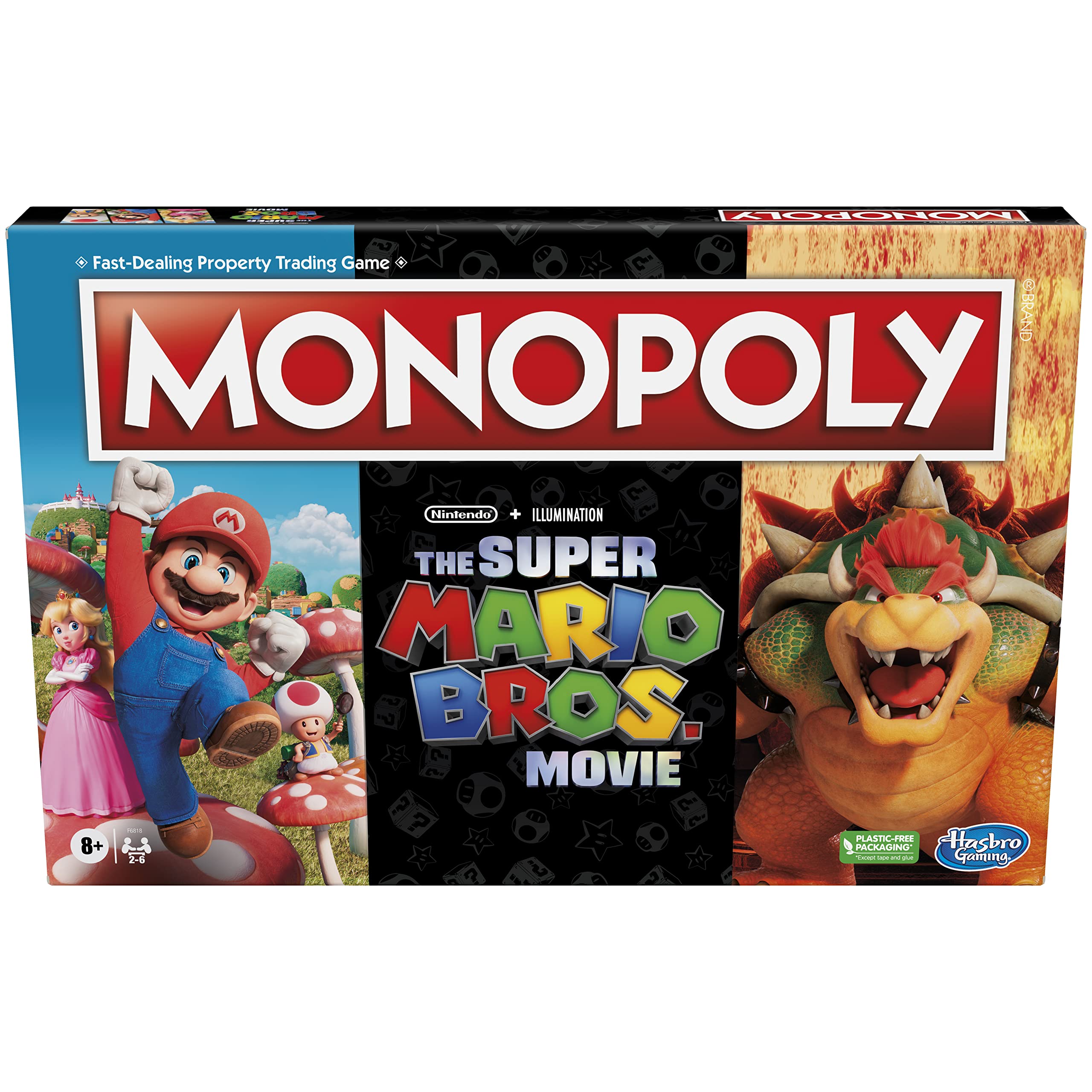 Foto 1 | Juego De Mesa Monopoly The Super Mario Bros. Movie Edition - Venta Internacional.