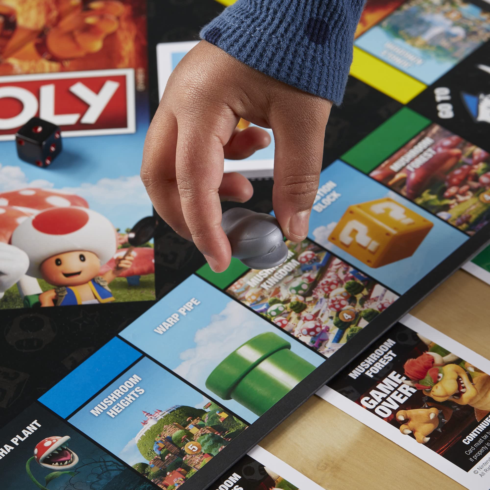 Foto 5 | Juego De Mesa Monopoly The Super Mario Bros. Movie Edition - Venta Internacional.