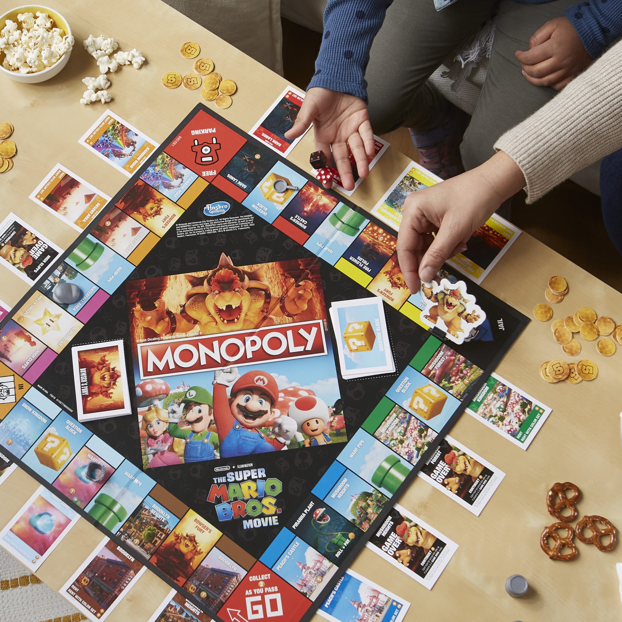 Foto 7 | Juego De Mesa Monopoly The Super Mario Bros. Movie Edition - Venta Internacional.