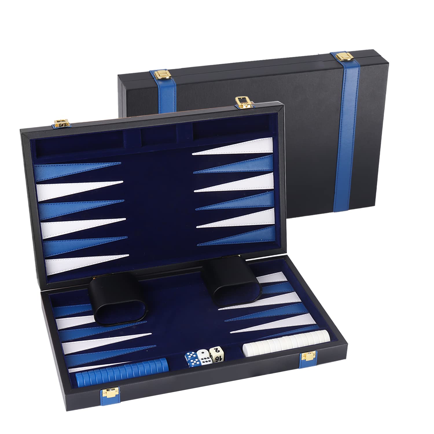 Foto 2 pulgar | Set De Juego De Mesa De Backgammon Gse Premium Leather - Venta Internacional.