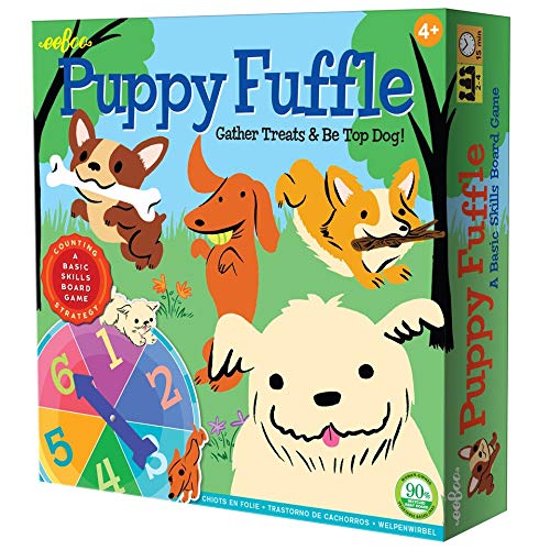 Foto 3 pulgar | El Juego De Mesa Eeboo Puppy Fuffle Desarrolla Habilidades Durante Más De 4 Años - Venta Internacional.