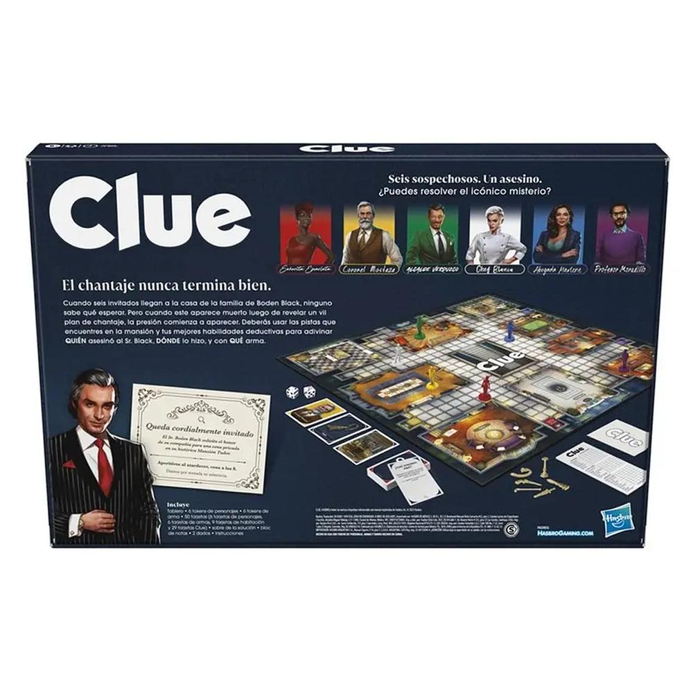 Foto 4 pulgar | Hasbro Gaming: Clue Classic Refresh