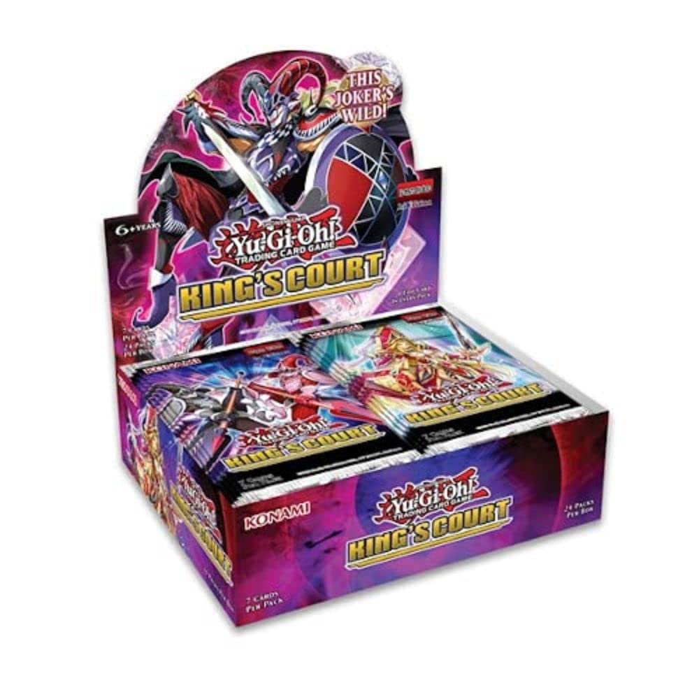 Foto 2 pulgar | Juego De Cartas Coleccionables Yu-gi-oh! Set De Refuerzo King's Court - Venta Internacional.