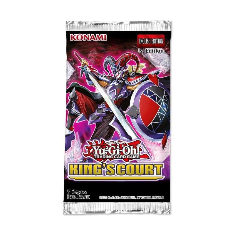 Foto 3 pulgar | Juego De Cartas Coleccionables Yu-gi-oh! Set De Refuerzo King's Court - Venta Internacional.