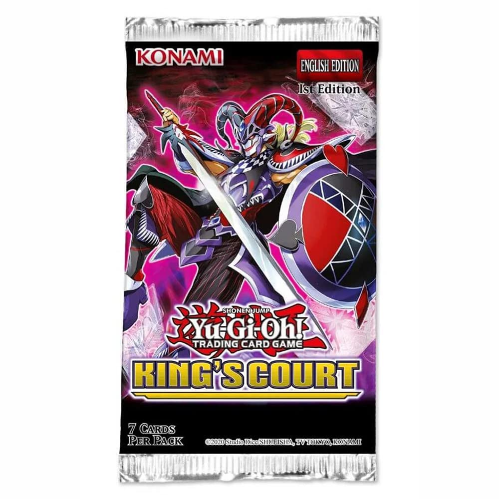 Foto 4 pulgar | Juego De Cartas Coleccionables Yu-gi-oh! Set De Refuerzo King's Court - Venta Internacional.