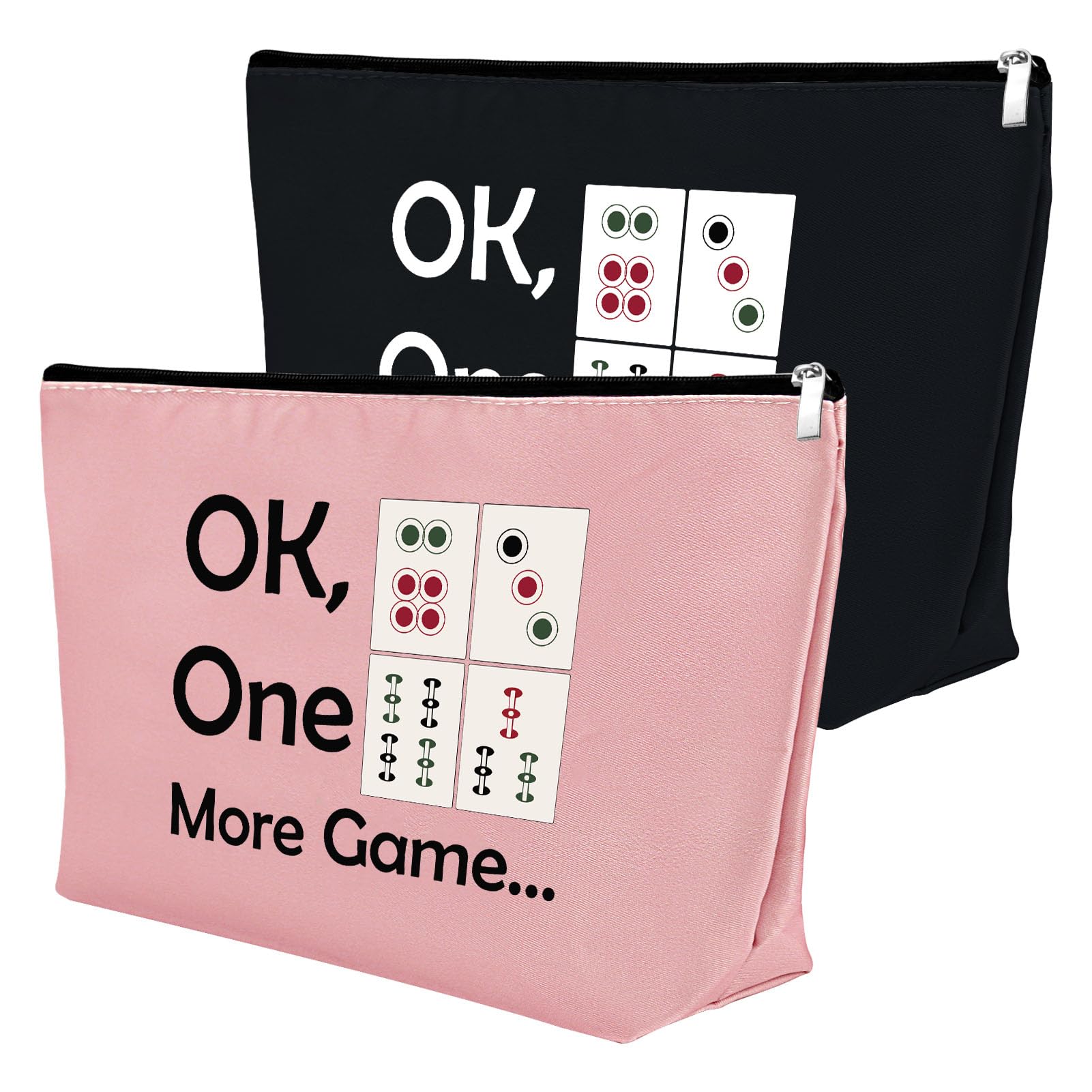 Set De 2 Bolsas De Maquillaje Mxrymvu Mahjong Lover Para Mujer - Venta Internacional.