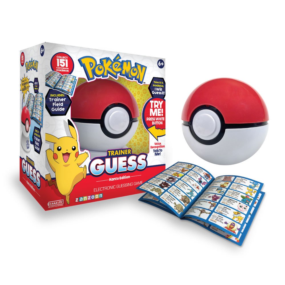 Foto 1 | Juego Electrónico Basic Fun Pokemon Trainer Guess Kanto Edition - Venta Internacional.