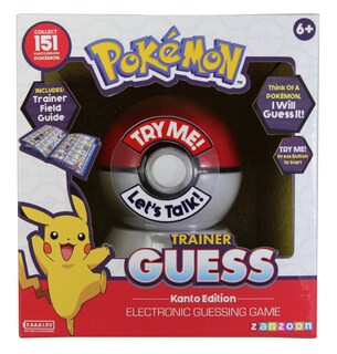 Foto 3 | Juego Electrónico Basic Fun Pokemon Trainer Guess Kanto Edition - Venta Internacional.