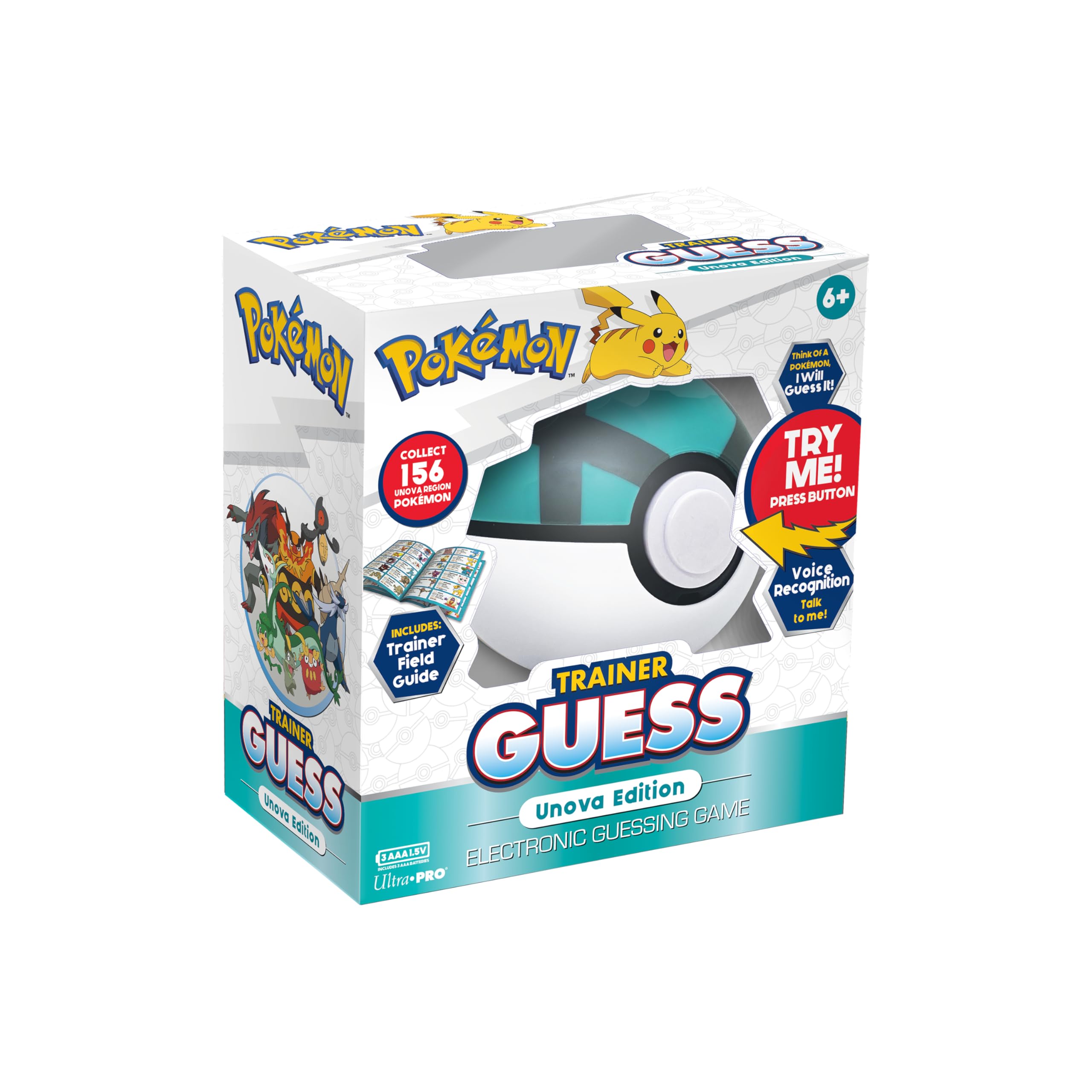 Foto 3 pulgar | Brain Game Ultra Pro Pokémon Trainer Edición Guess Unova - Venta Internacional.