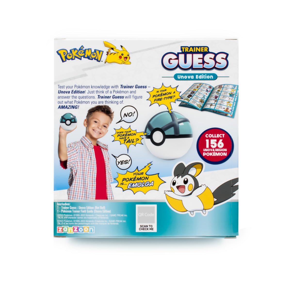 Foto 4 pulgar | Brain Game Ultra Pro Pokémon Trainer Edición Guess Unova - Venta Internacional.