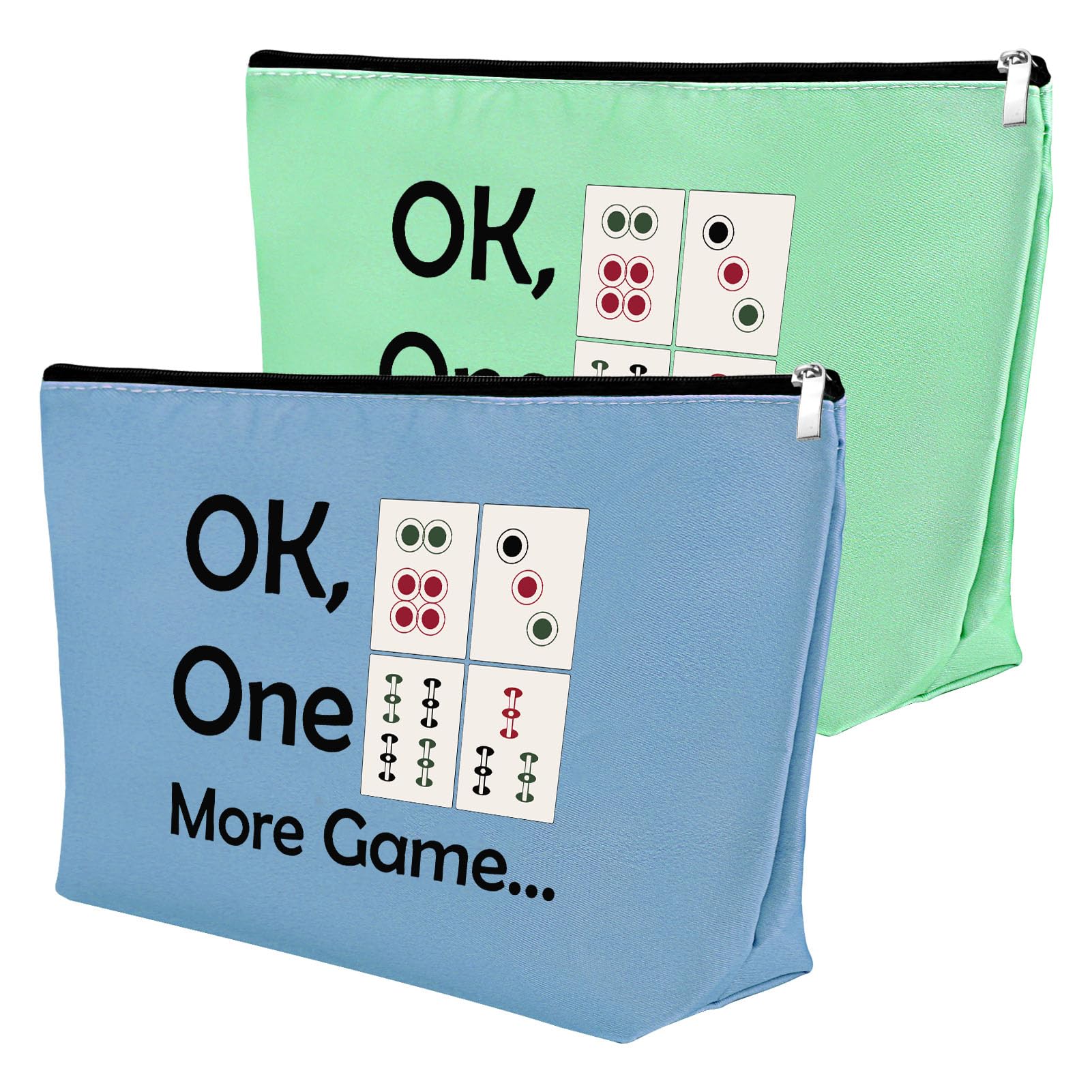 Foto 2 pulgar | Bolsa De Maquillaje Mxrymvu Mahjong Lover, Regalo Para Mujer, 2 Unidades - Venta Internacional.