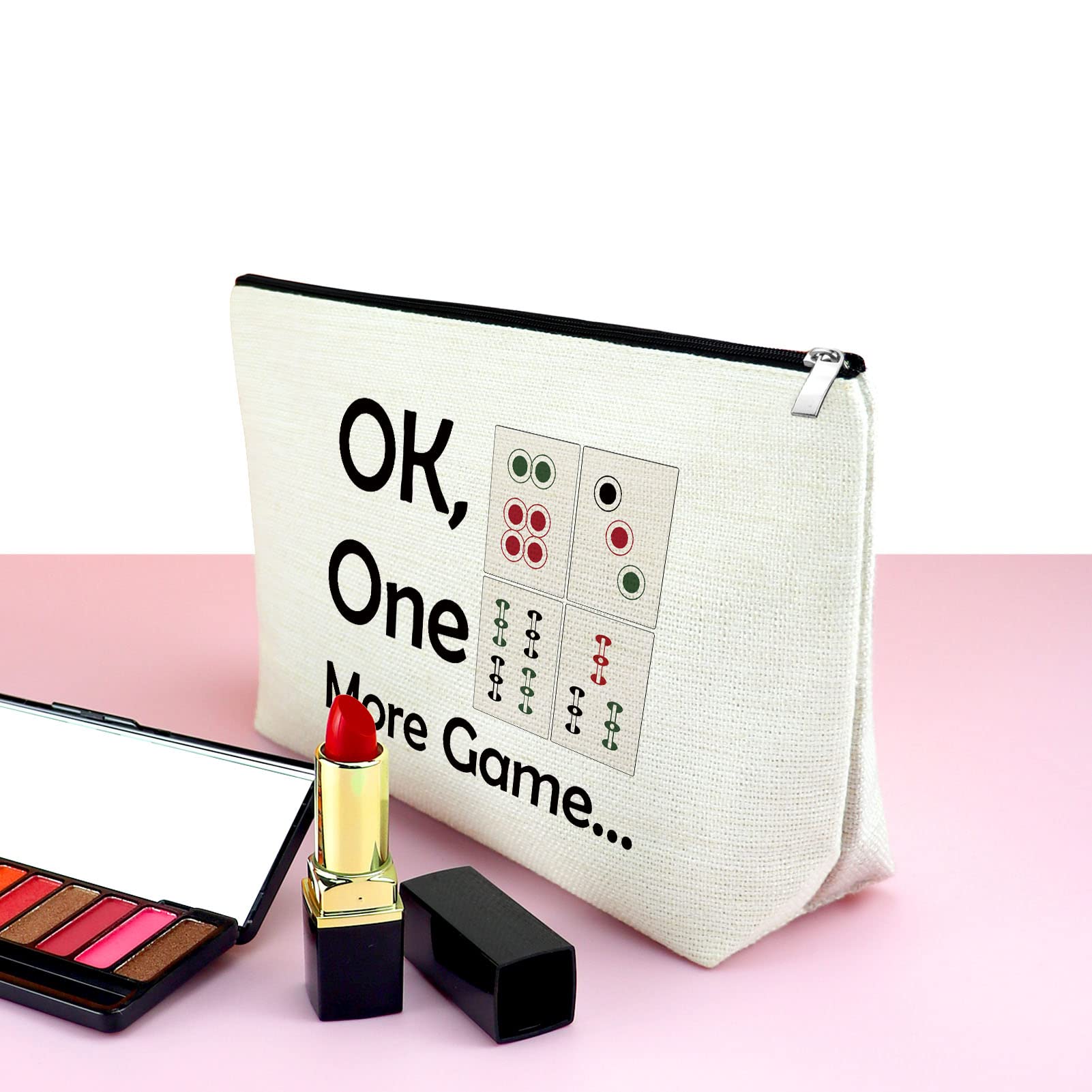 Foto 4 pulgar | Bolsa De Maquillaje Mxrymvu Mahjong Lover Regalo Para Mujer X3 - Venta Internacional.