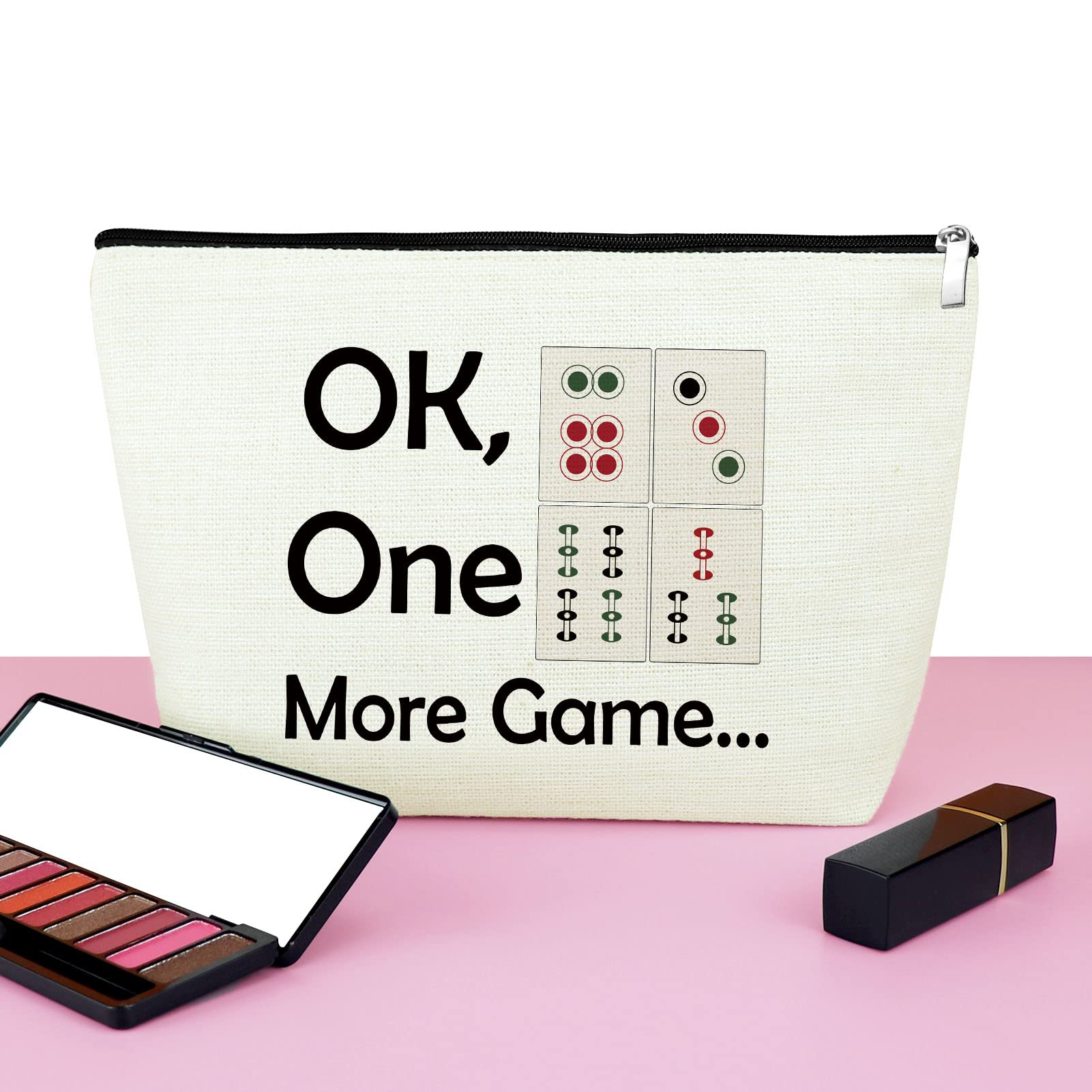 Foto 6 | Bolsa De Maquillaje Mxrymvu Mahjong Lover Regalo Para Mujer X3 - Venta Internacional.