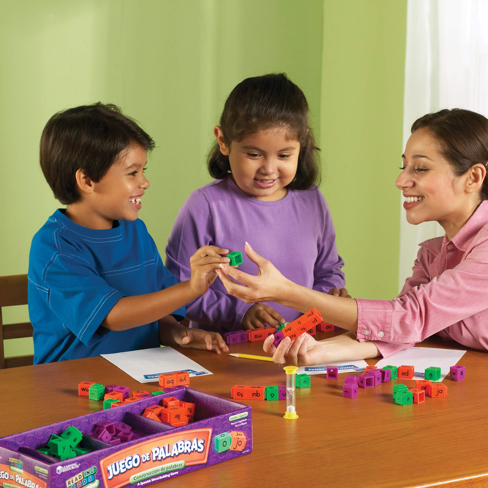 Foto 5 pulgar | Recursos De Aprendizaje De Juegos De Palabras Barras De Lectura En Español Para Más De 6 Años - Venta Internacional.