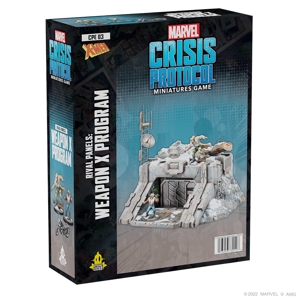 Juego De Sobremesa De Superhéroes Marvel Crisis Protocol Weapon X - Venta Internacional.