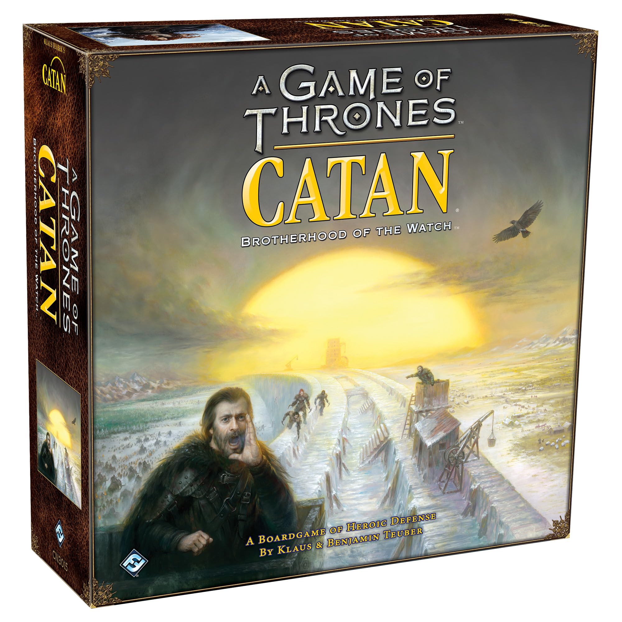 Juego De Mesa Catan A Game Of Thrones: Brotherhood Of The Watch - Venta Internacional.