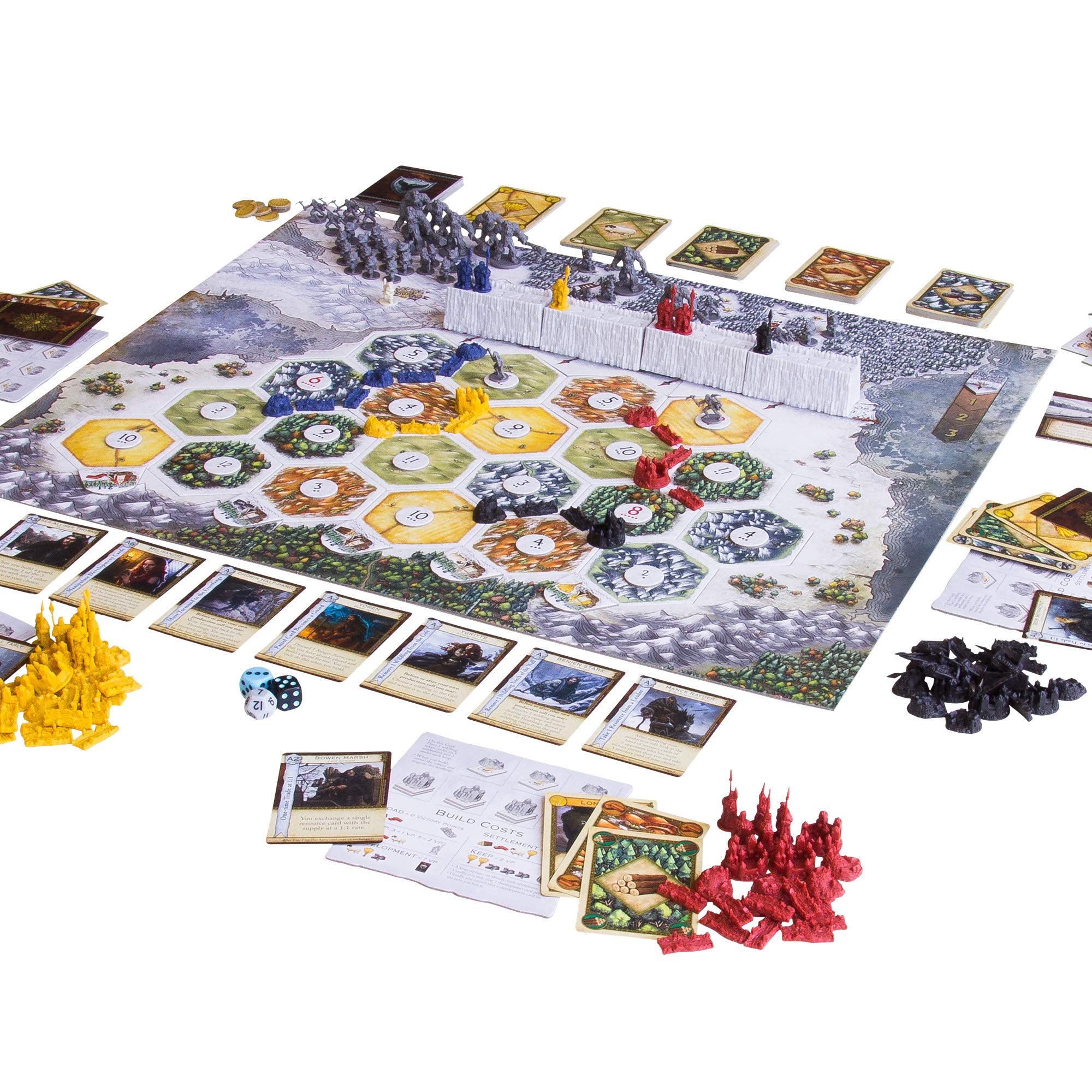 Foto 7 pulgar | Juego De Mesa Catan A Game Of Thrones: Brotherhood Of The Watch - Venta Internacional.