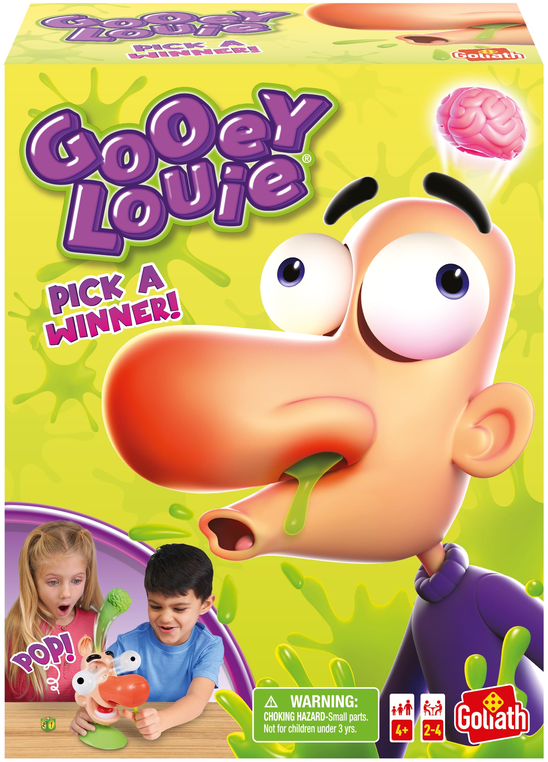 Foto 2 pulgar | Juego Goliath Gooey Louie Saca Gooey De La Nariz De Louie - Venta Internacional.