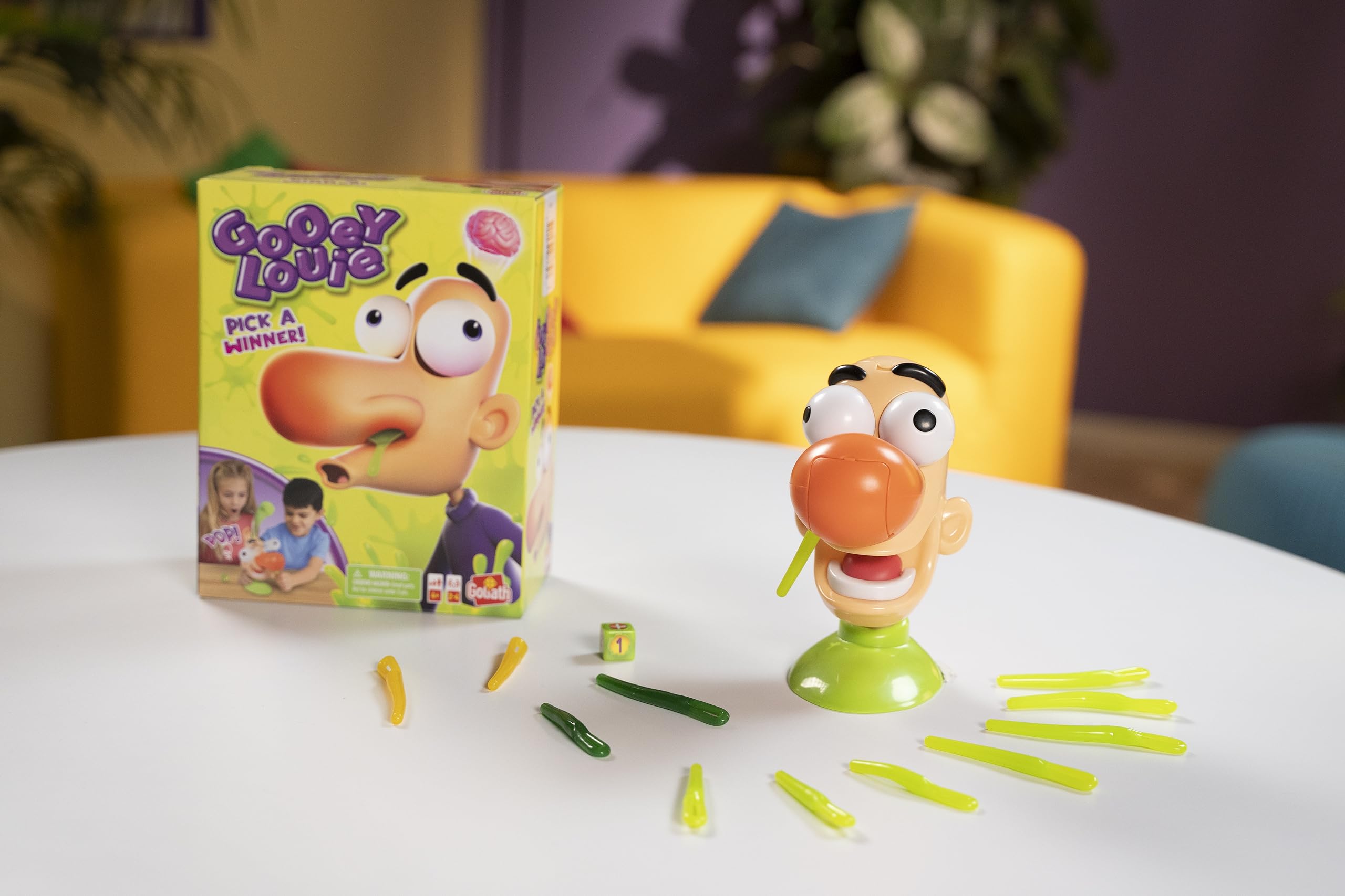 Foto 3 | Juego Goliath Gooey Louie Saca Gooey De La Nariz De Louie - Venta Internacional.